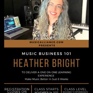 Music Business 101 with Heather Bright